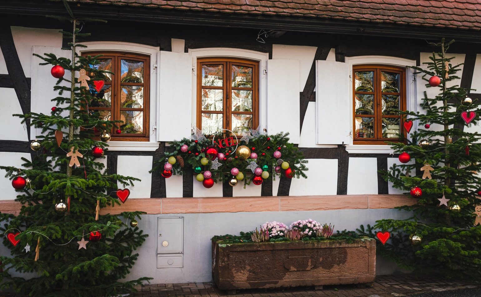 Le sentier des fenêtres de Noël