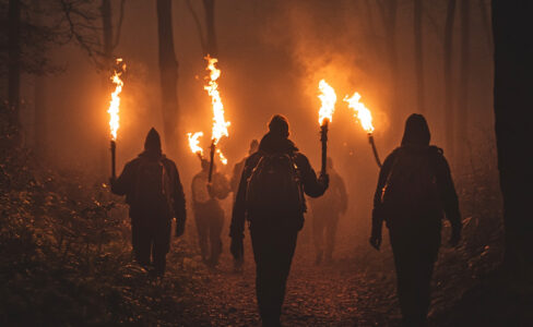 Montée aux flambeaux