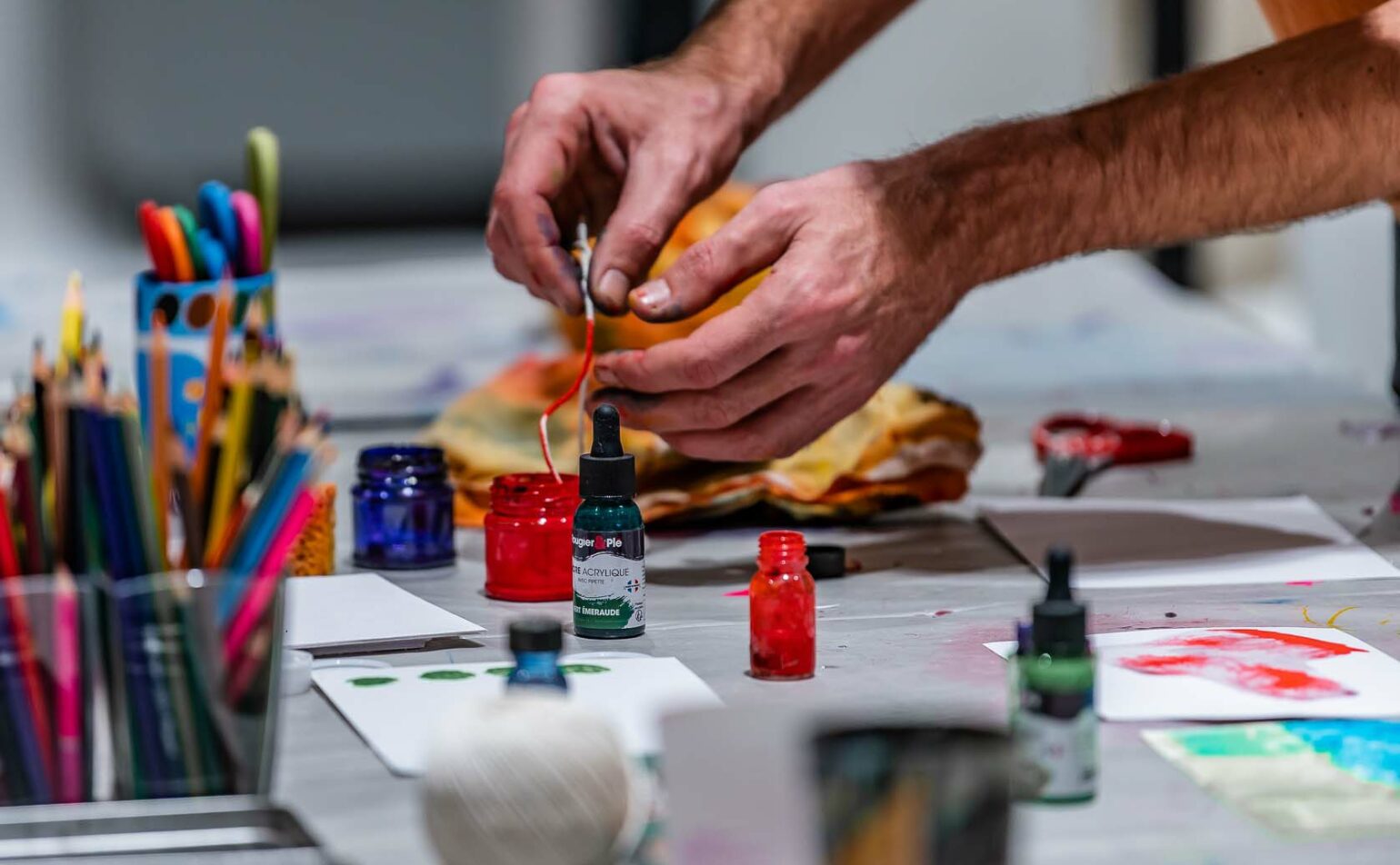 Un Noël à Meisenthal – les ateliers du mercredi – atelier sucettes de Noël